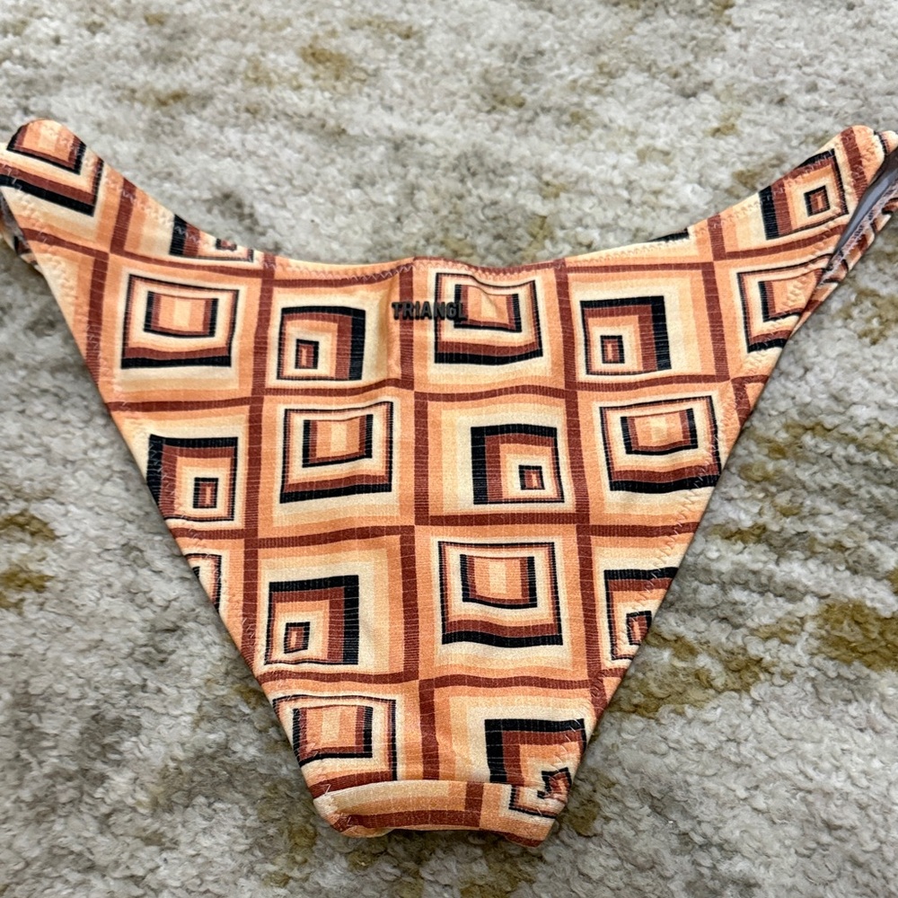 Triangle Geometric Print Bikini Set - image 3